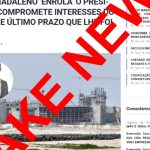 Muitas notícias falsas e enganosas continuam a ser publicadas nas redes sociais pelo falso jornalista Ramiro Aleixo, contra o empresário Silvio Madaleno.