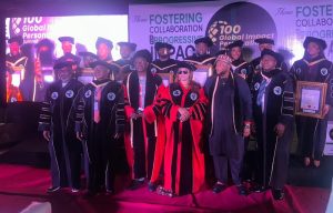 Cumbi Júnior Homenageado com Doutorado Honorário na Cimeira "100 Personalidades de Impacto Global"