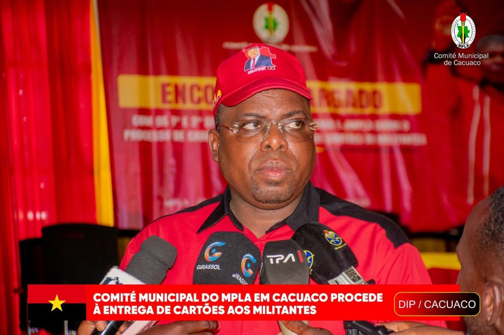 Fernando Francisco João reforça bases do MPLA em Cacuaco com liderança mobilizadora e confiança na vitória em 2027